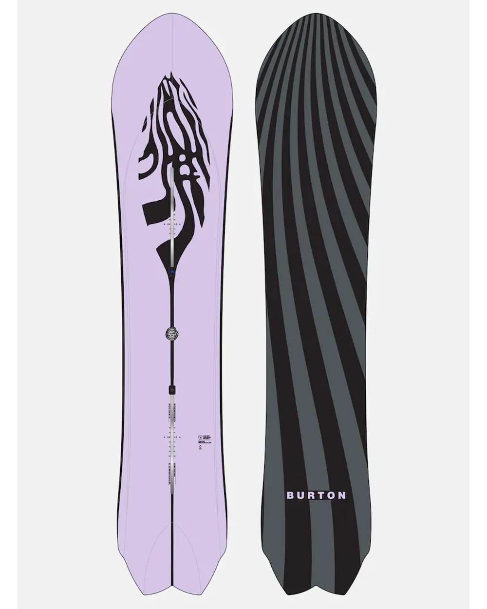 Burton 3D Fish Directional Flat Top Snowboard - 2025