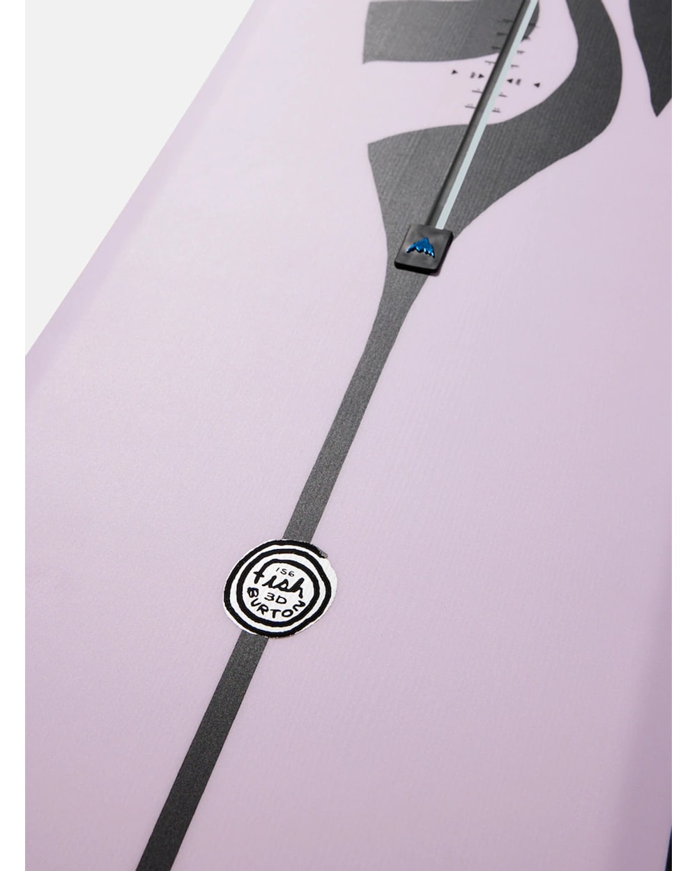 Burton 3D Fish Directional Flat Top Snowboard - 2025
