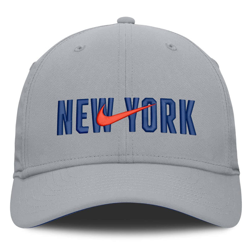 Nike New York Mets Primetime Rise Adjustable Hat - Grey