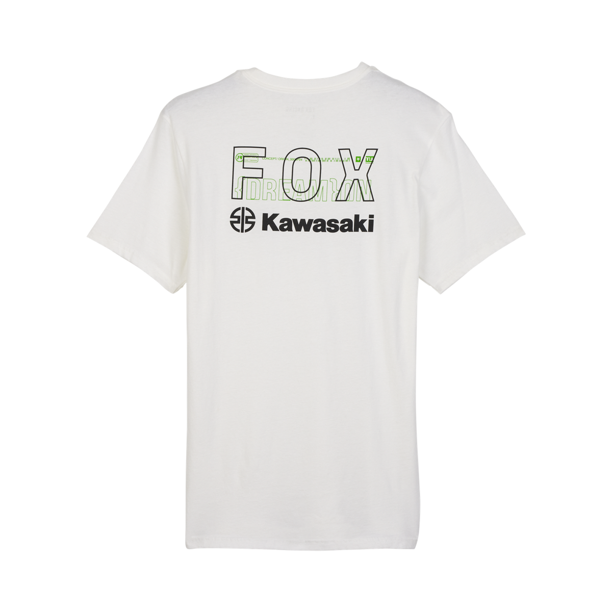 Fox x Kawasaki II Premium Tee back