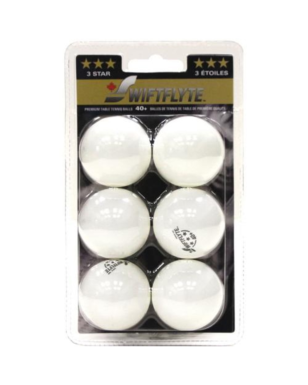 40+ 3 Star White Balls