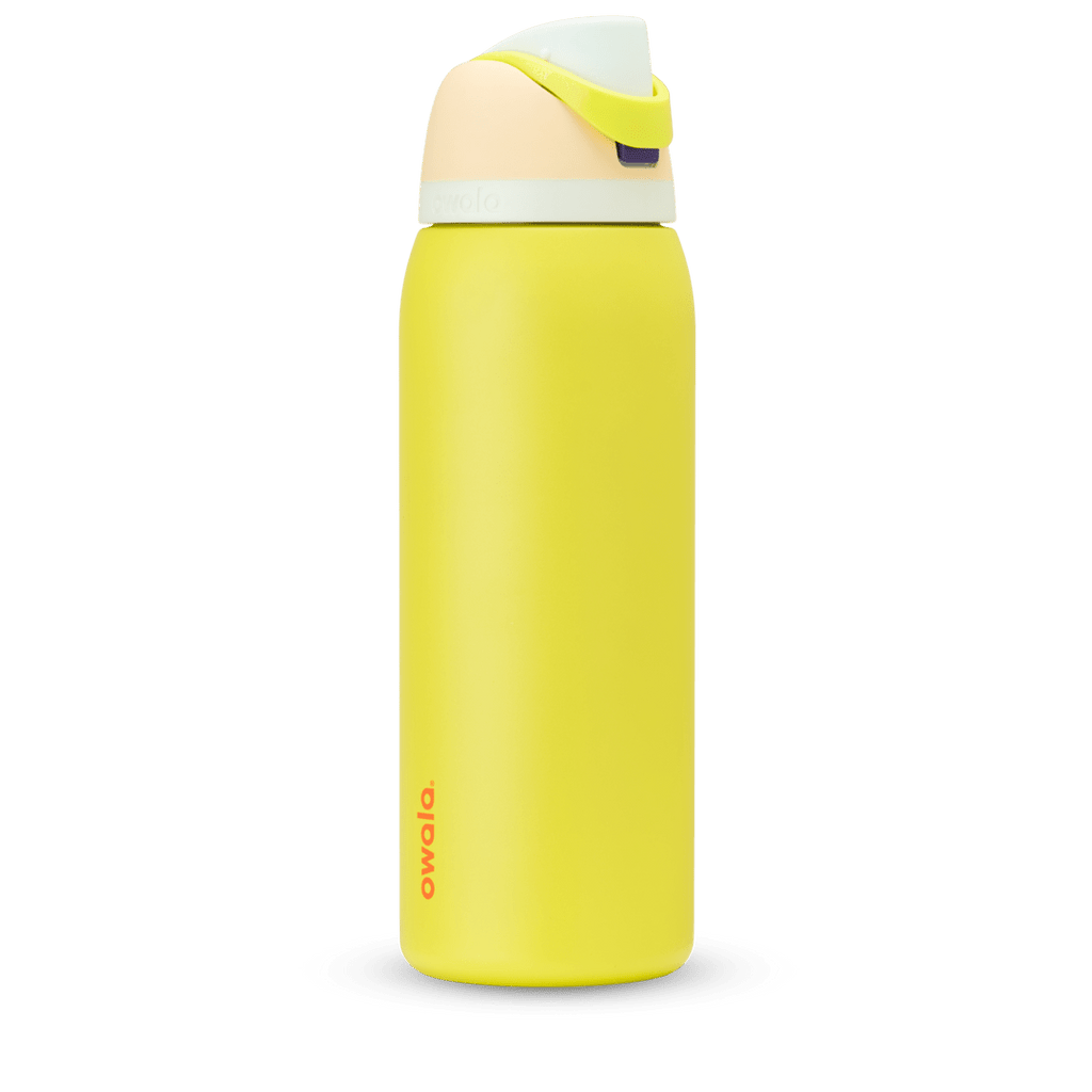 Owala FreeSip® Water Bottle - 40oz - LEMON LIMEADE