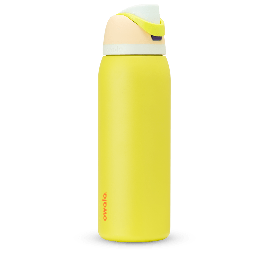 Owala FreeSip® Water Bottle - 40oz - LEMON LIMEADE