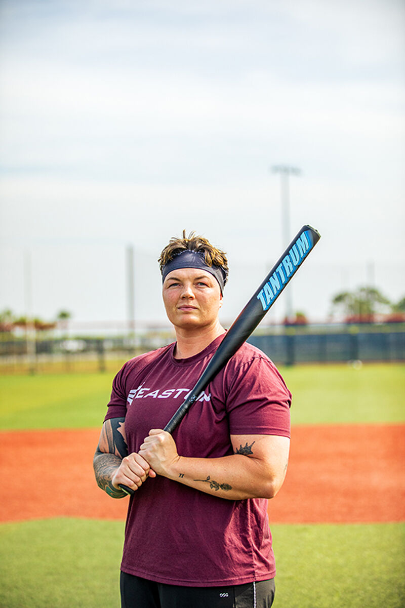 Easton 2025 Tantrum 1-Piece 13" Balanced USSSA Softball Bat
