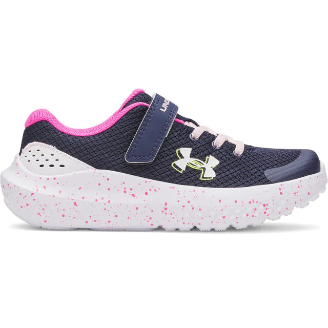 Girls' Pre-School UA Surge 4 AC Running Shoes