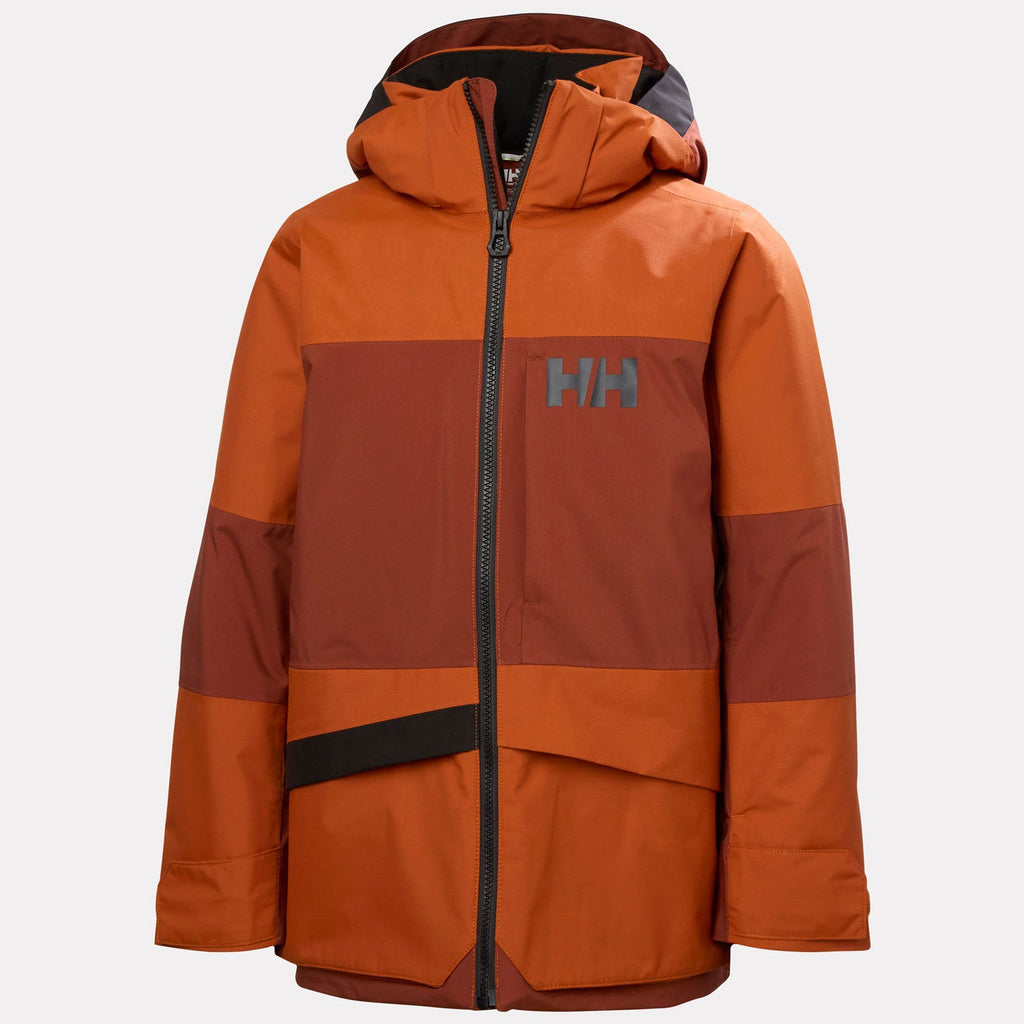Helly Hansen Juniors' Summit 2.0 Jacket, Iron Oxide, front