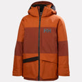 Helly Hansen Juniors' Summit 2.0 Jacket, Iron Oxide, front