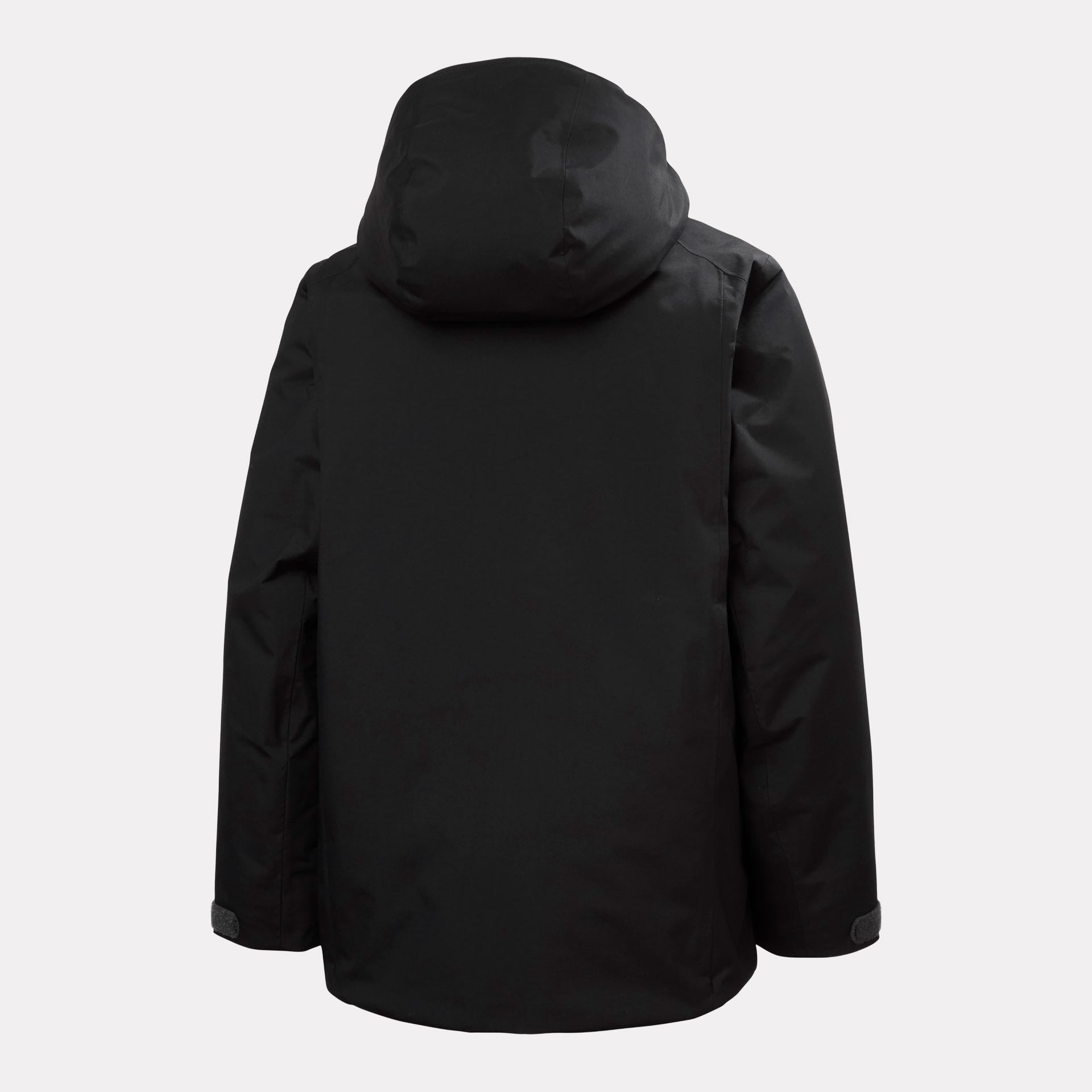 Helly Hansen Juniors' Orionpeak Jacket, Black, back