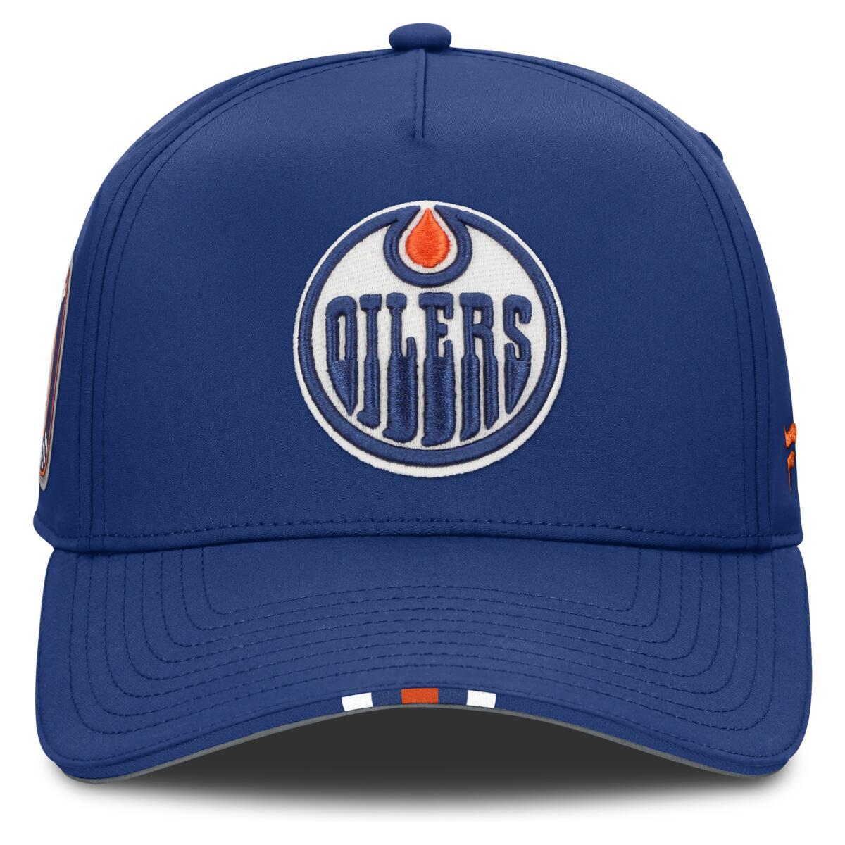 Fanatics Edmonton Oilers 2025 NHL Draft Podium A-Frame Adjustable Hat