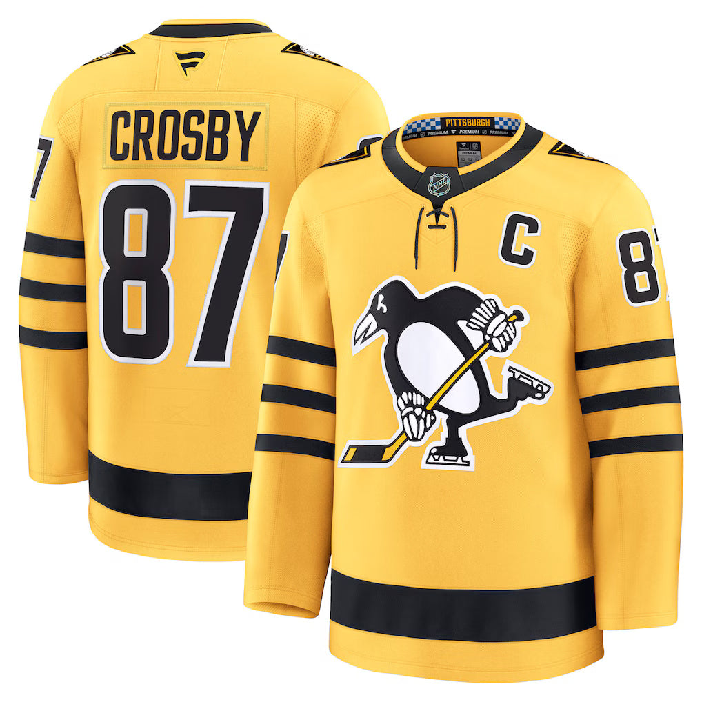 Fanatics Pittsburgh Penguins Alternate Premium Jersey - Sidney Crosby