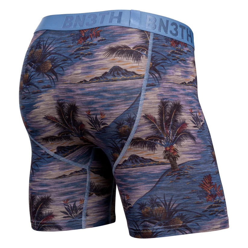 Bn3th Classic Icon Boxer Brief - Vintage Tropics Heather Fog