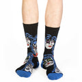 Good Luck Sock KISS Solo Faces Socks - front view