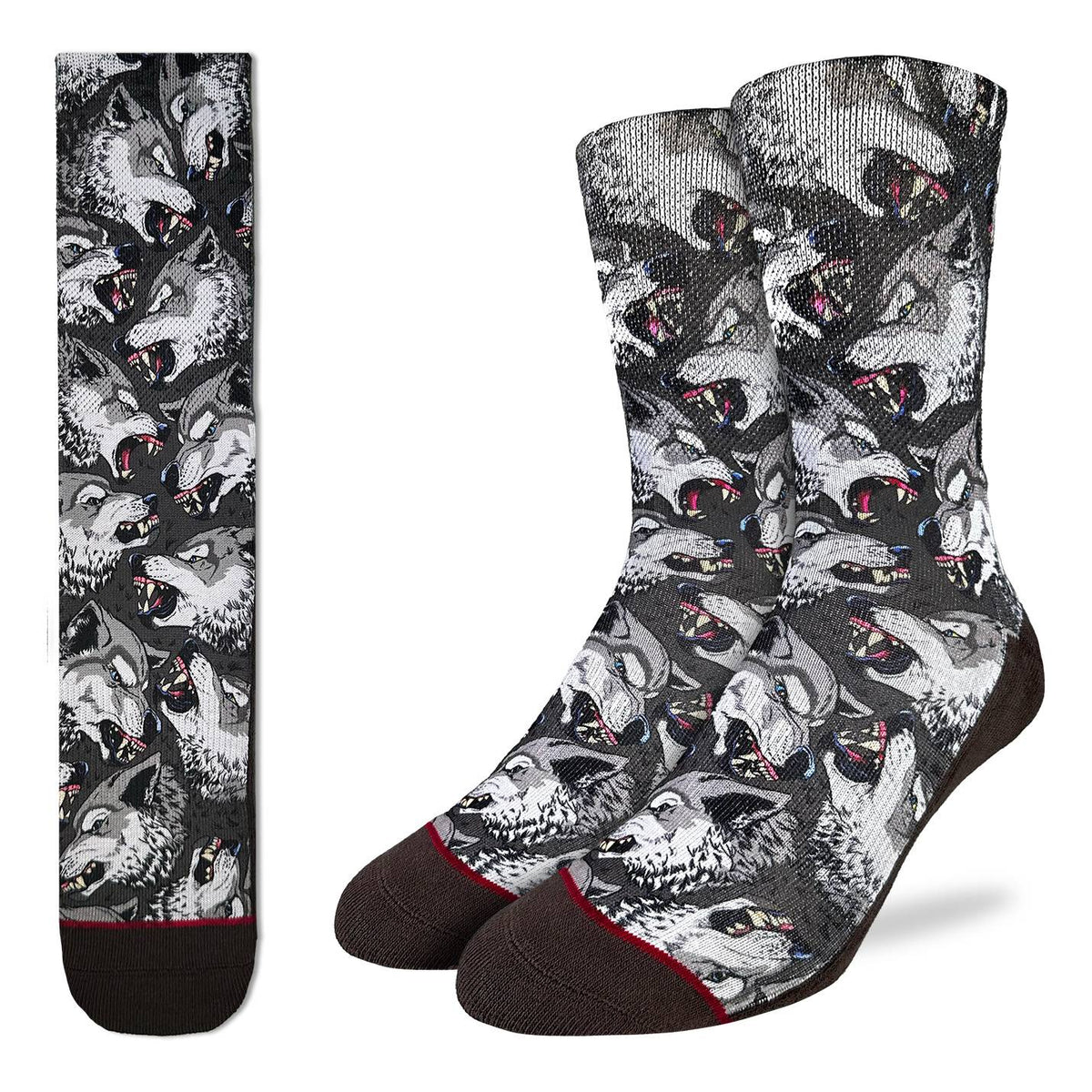 Good Luck Sock Men's Wolf Pack Socks