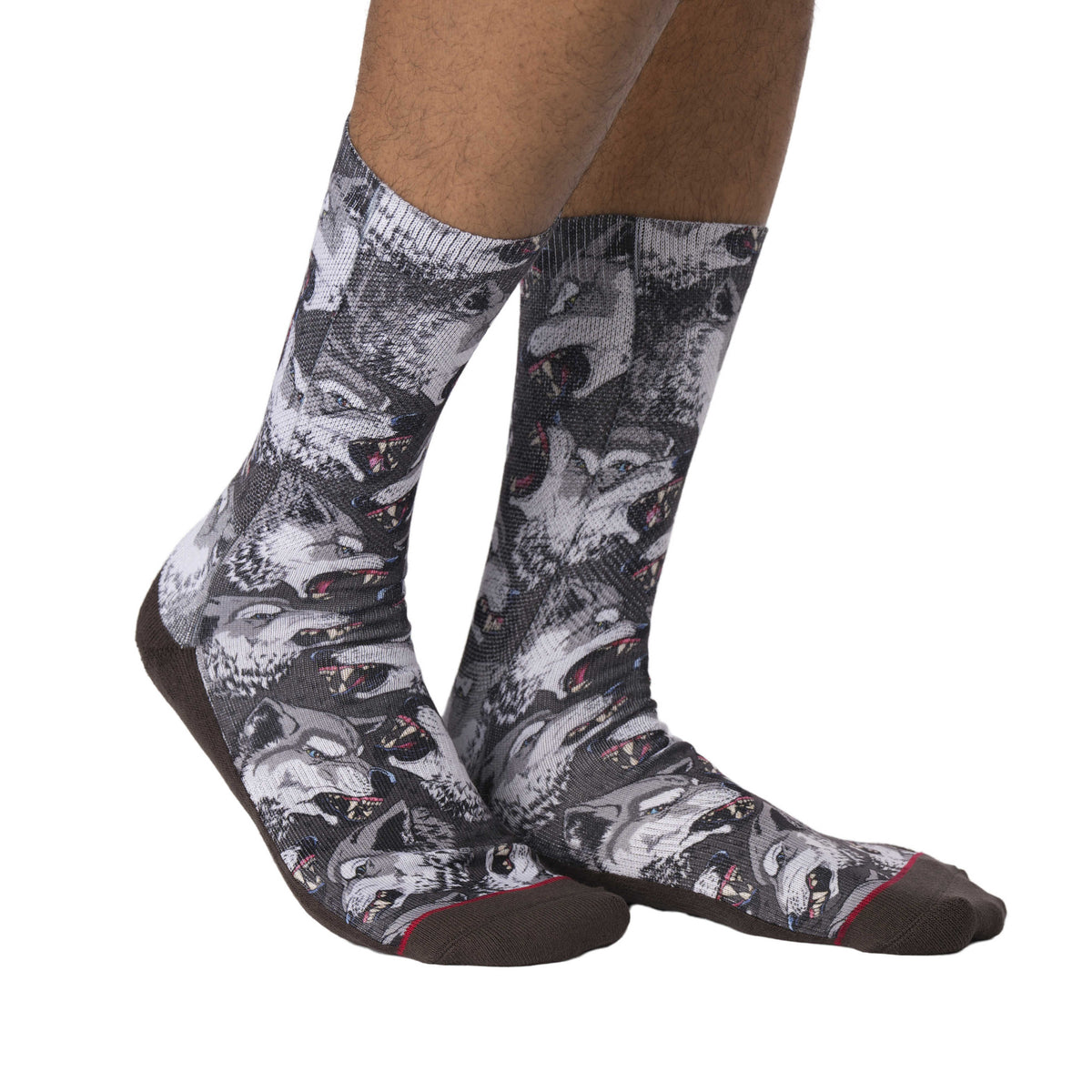 Good Luck Sock Men's Wolf Pack Socks