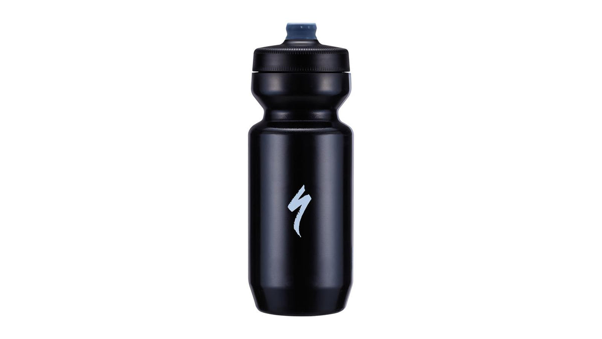 Specialized Purist Fixy 22oz Waterbottle - LOGO AND NAME BLACK, hero view