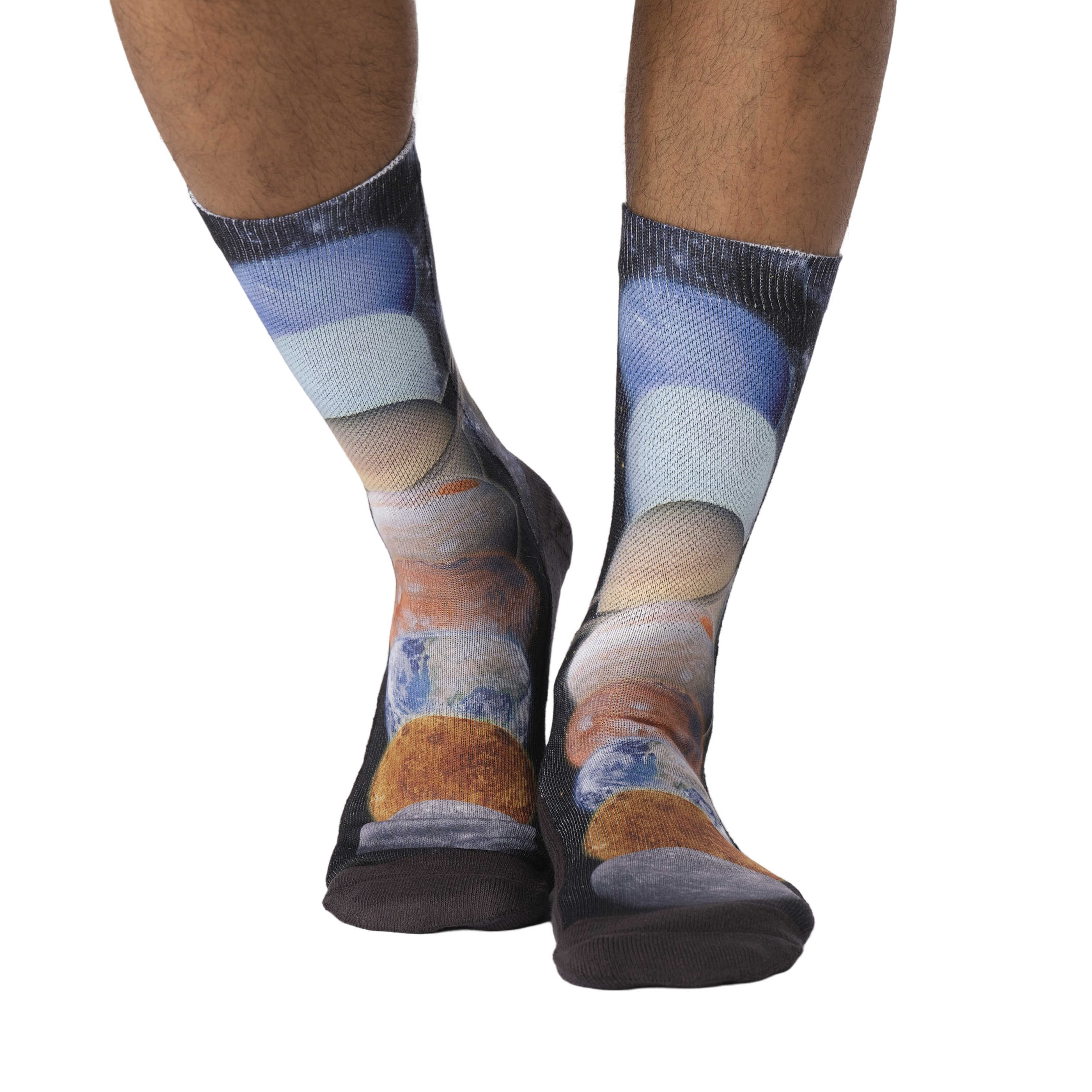 Good Luck Sock Planets Of The Solar System Socks - worn