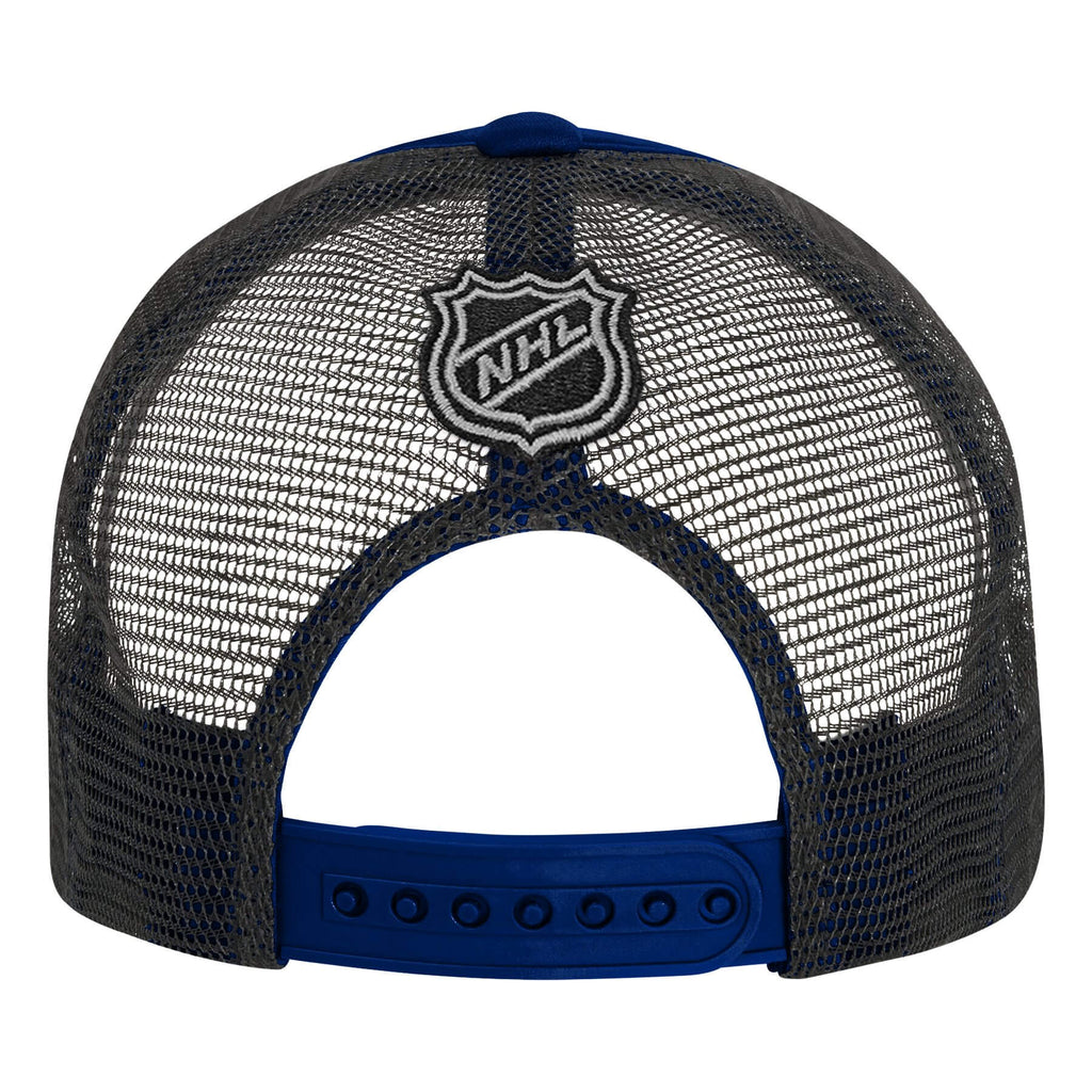 Outerstuff Youth Edmonton Oilers True Retro Meshback Trucker Hat