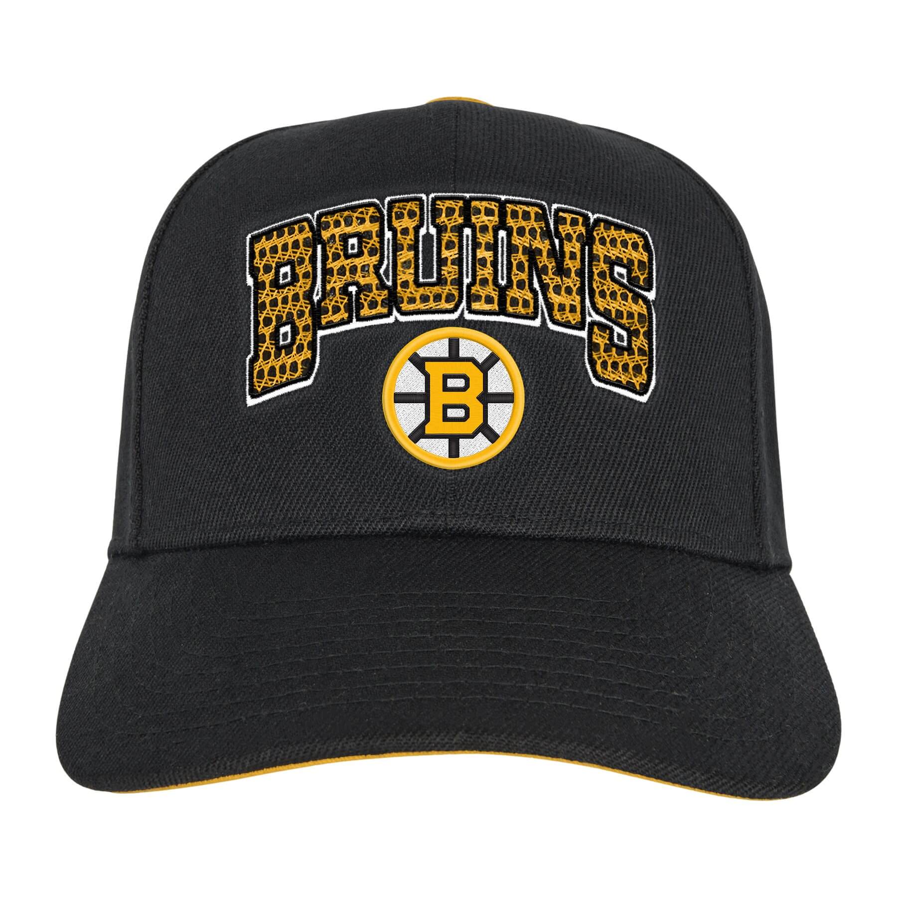 Outerstuff Boston Bruins Youth Outerstuff Essentials Pro Crown Snapback Hat