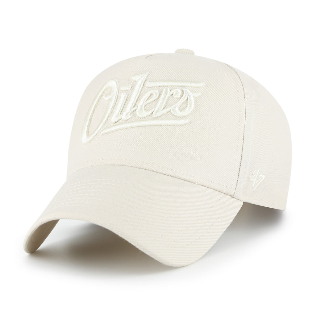 '47 Brand Edmonton Oilers Logo Ghost Ballpark Offside DT Adjustable Hat