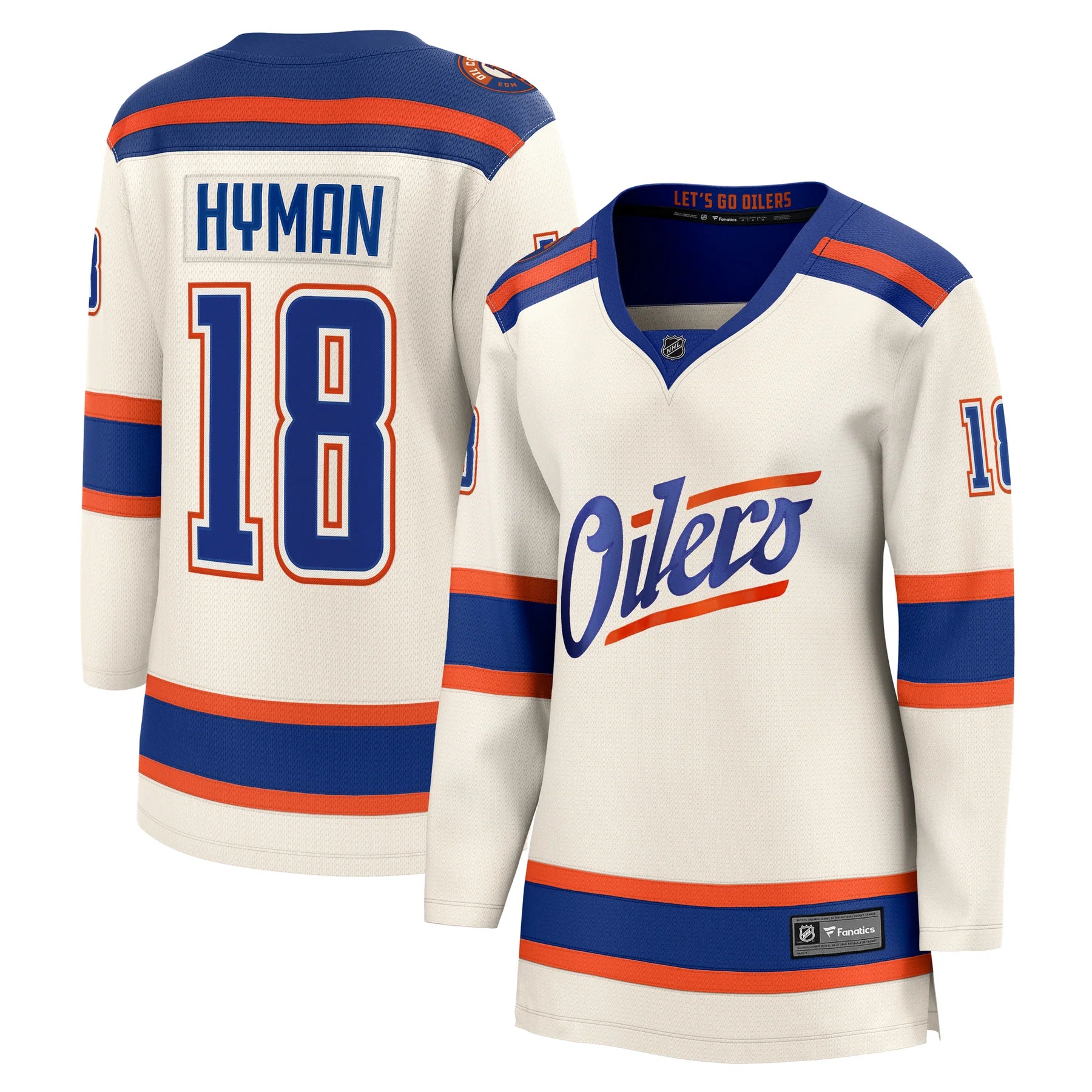 Fanatics Edmonton Oilers Women's Alternate Breakaway Jersey - Hyman