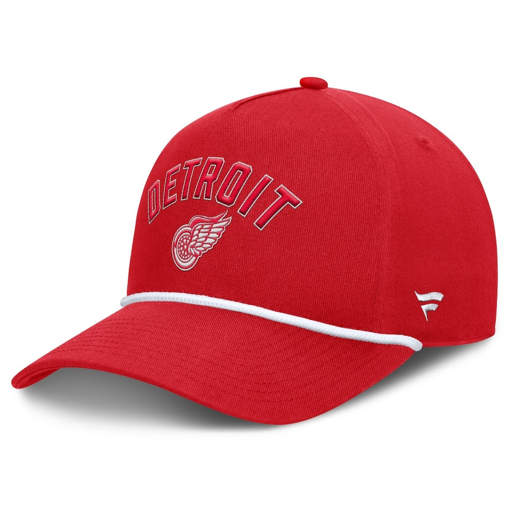 Fanatics Detroit Red Wings Decades Collection A-Frame Rope Adjustable Hat