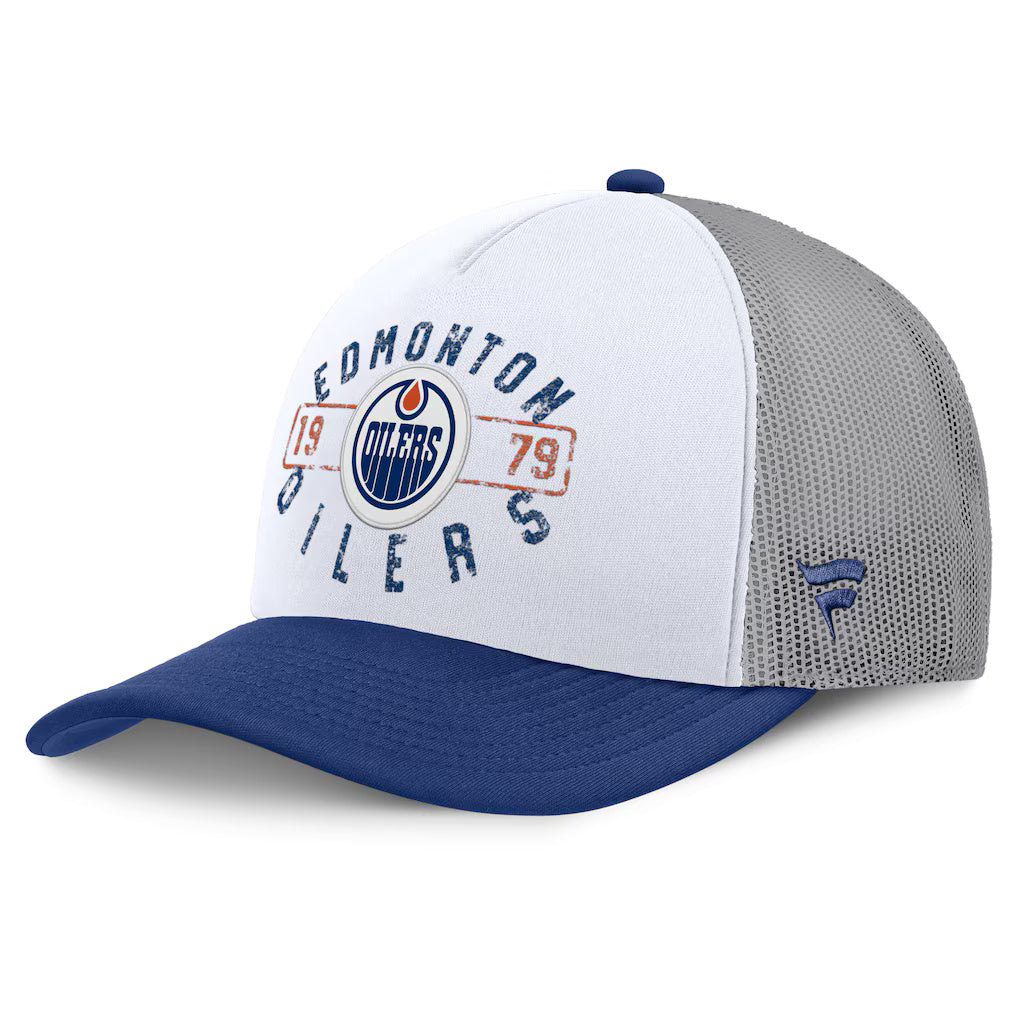 Fanatics Edmonton Oilers Division A-Frame Adjustable Hat