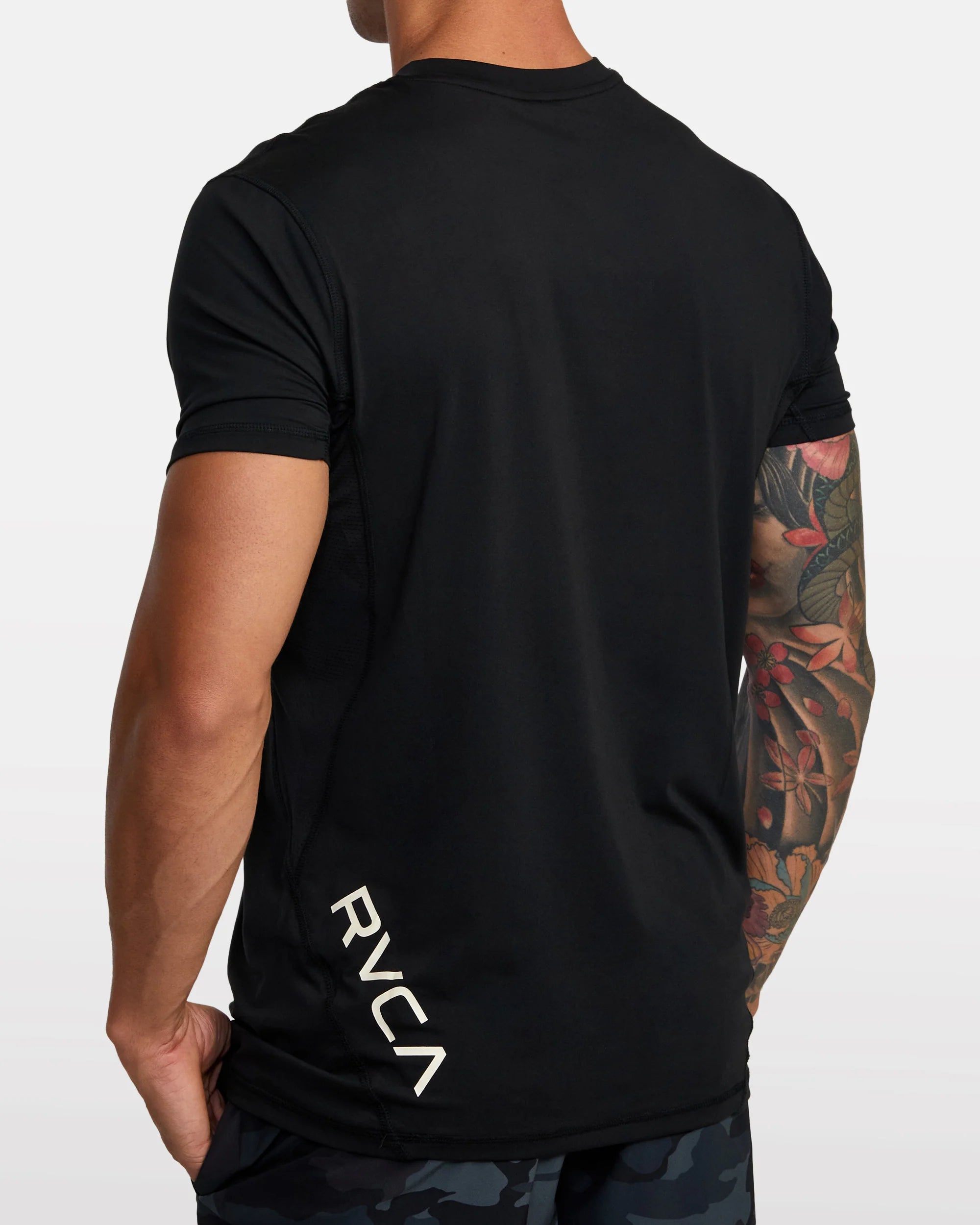 RVCA Men's Sport Vent Short Sleeve Tee