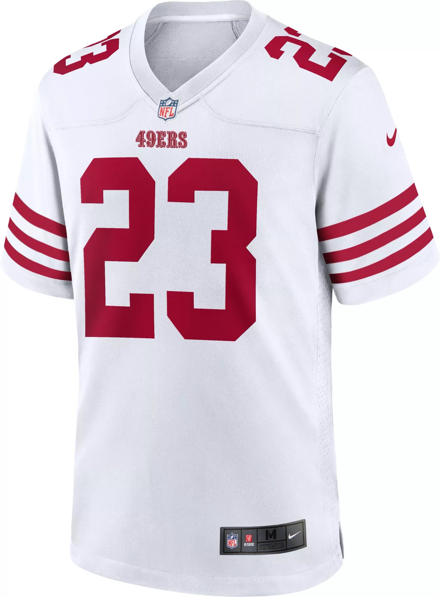 Nike Christian McCaffrey San Francisco 49ers Away Game Player Jersey