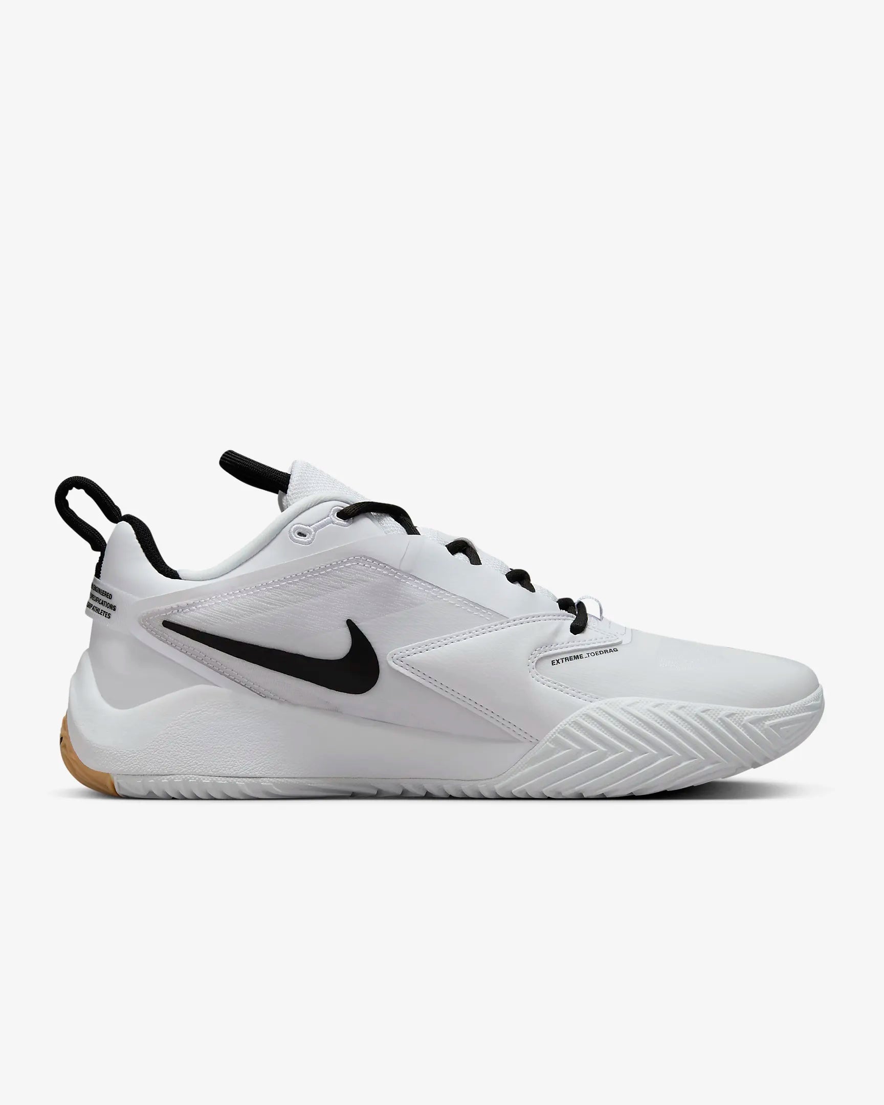 Nike womens white volleyball shoes sales