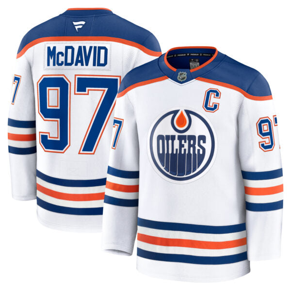Fanatics Edmonton Oilers Away Premium Jersey - Connor McDavid
