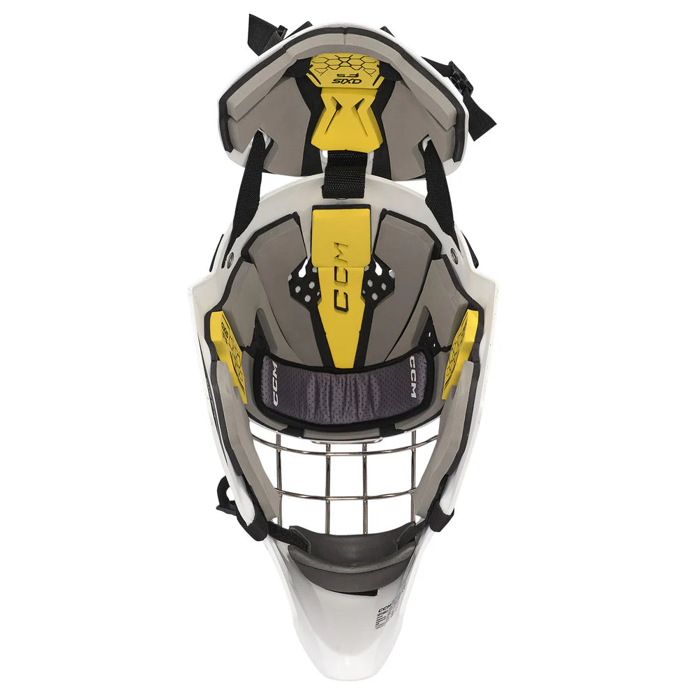 Senior Axis F5 Decal Goalie Mask