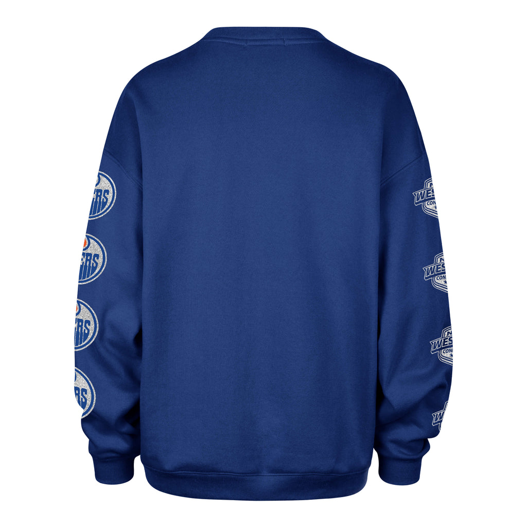 '47 Brand Women's Edmonton Oilers Go Big Oversized Crew