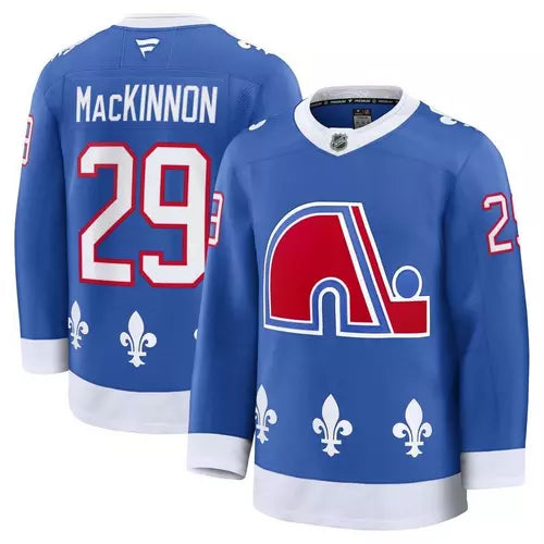 Fanatics Colorado Avalanche Secondary Alternate Premium Jersey - Nathan MacKinnon