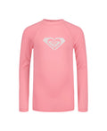 Roxy Girls' Whole Hearted Long Sleeve Rashguard