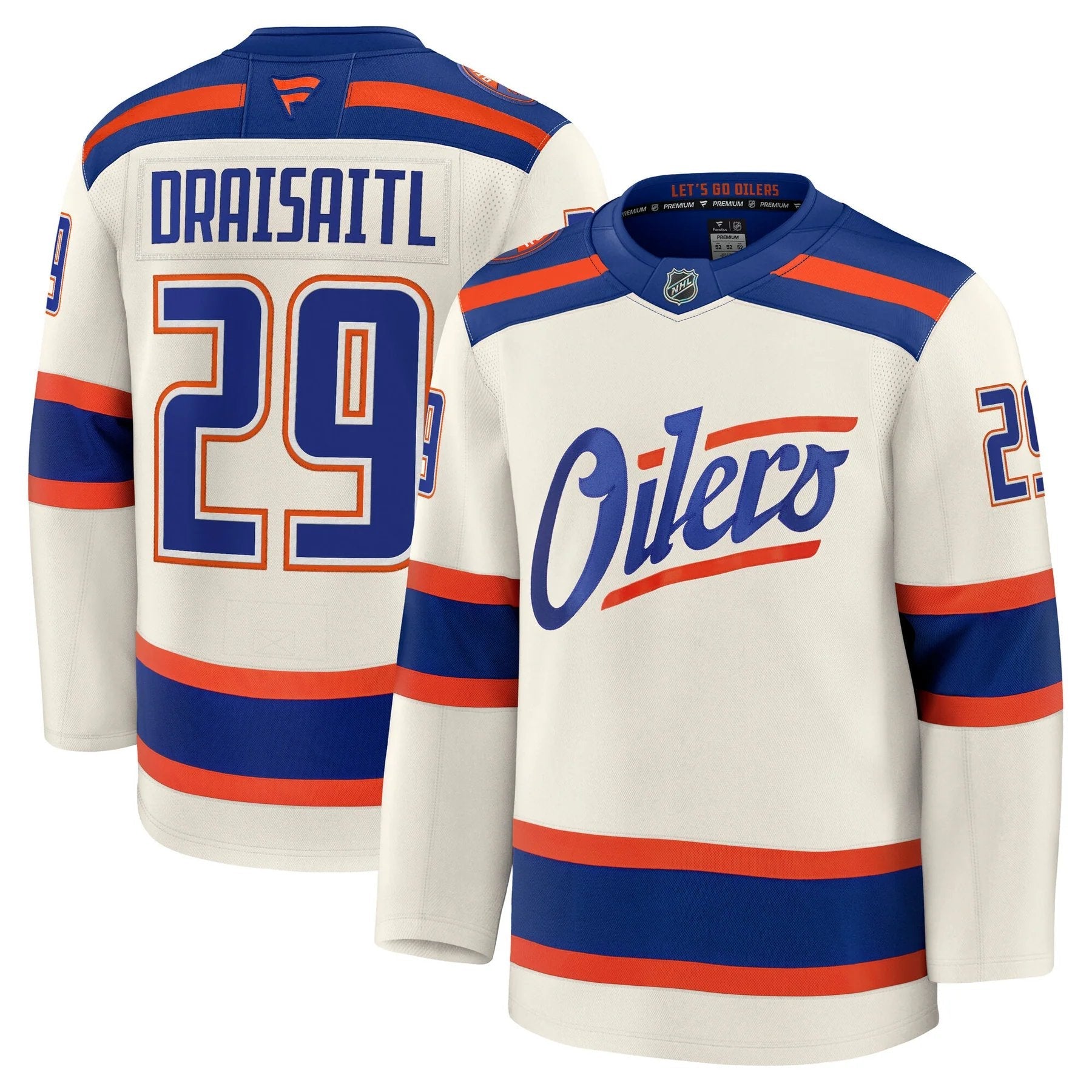 Fanatics Edmonton Oilers Alternate Premium Jersey - Leon Draisaitl