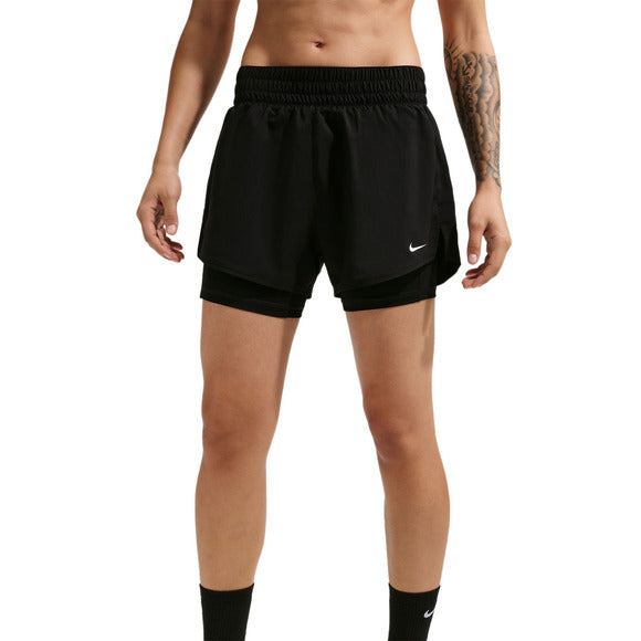 Women's Dri-FIT One High-Waisted 3" 2-in-1 Shorts
