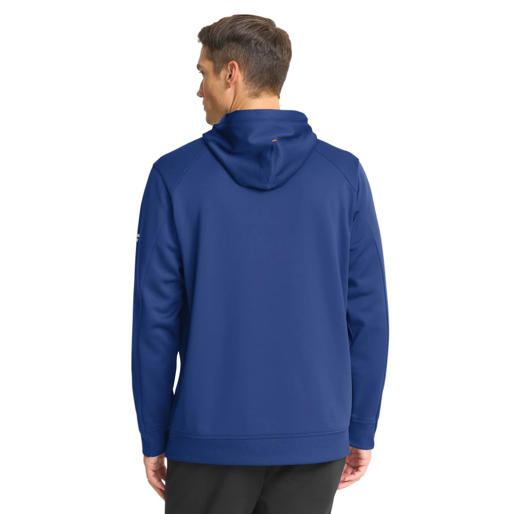 Fanatics Edmonton Oilers Authentic Pro Pullover Blue Rink Side Hoodie - 2025-26