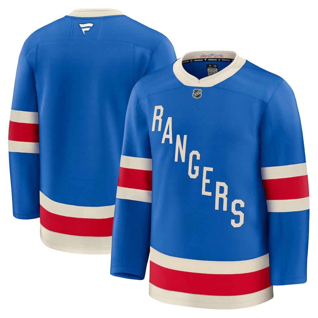 Fanatics New York Rangers Secondary Alternate Premium Jersey - Blank