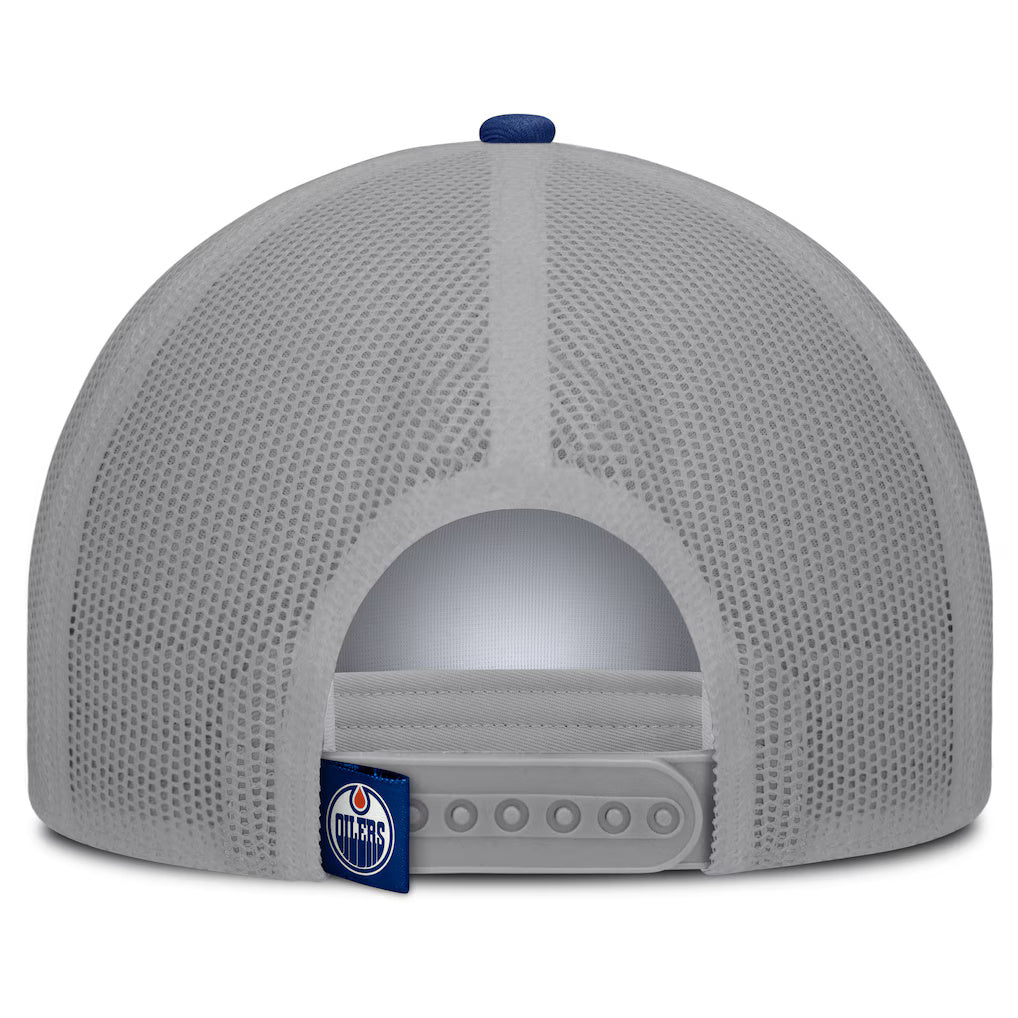 Fanatics Edmonton Oilers Division A-Frame Adjustable Hat