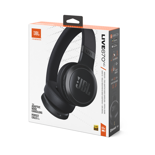 JBL Live 670NC On-Ear Wireless Headphones