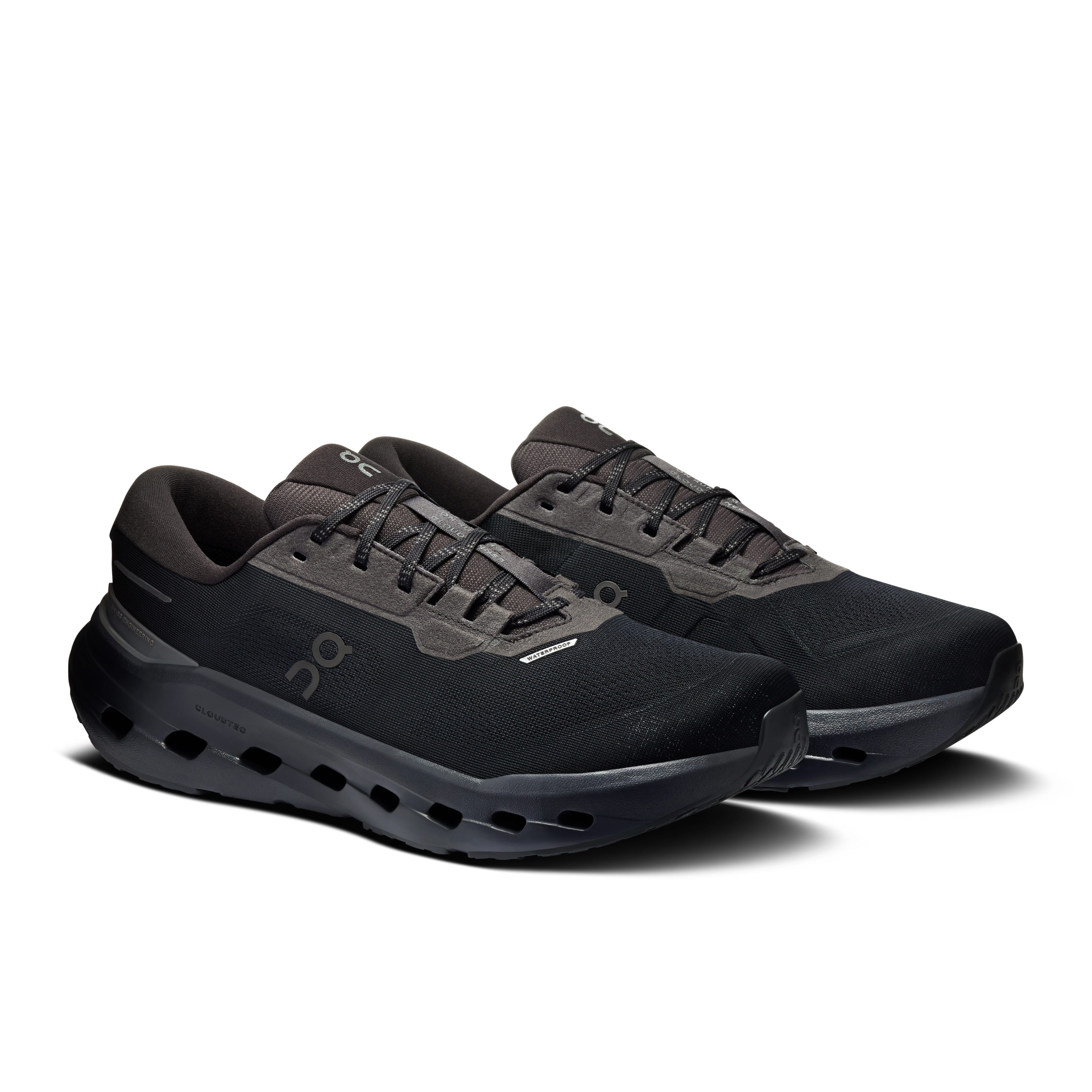 On Men's Cloudrunner 3 Waterproof - Black/Black