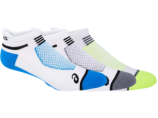 Asics Unisex Intensity ST 2.0 Cushioned Ankle Socks - 3 Pack