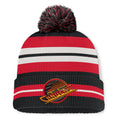 Fanatics Vancouver Canucks Decades Collection Cuffed Knit Hat with Pom