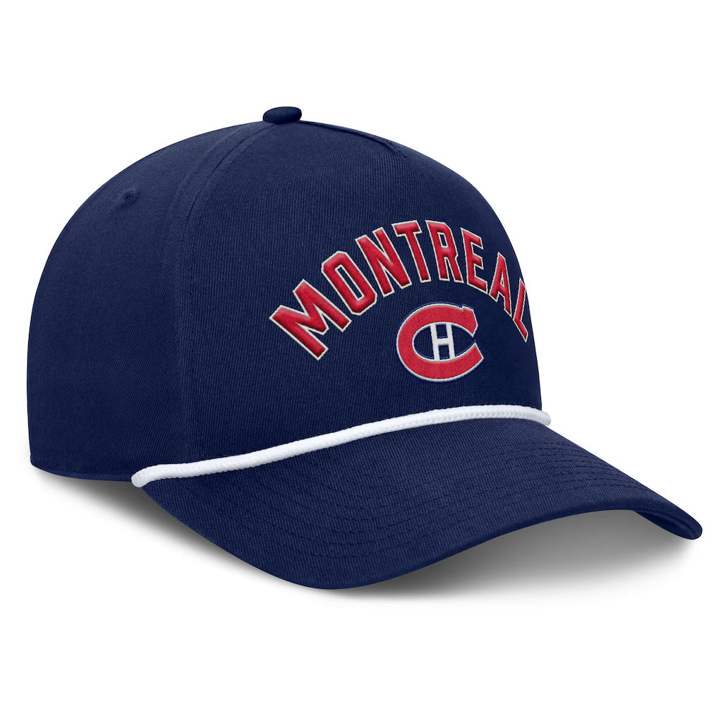 Fanatics Montreal Canadiens Decades Collection A-Frame Rope Adjustable Hat
