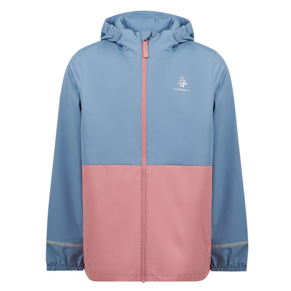Woods Girl's Youth Burnie Packable Rain Jacket