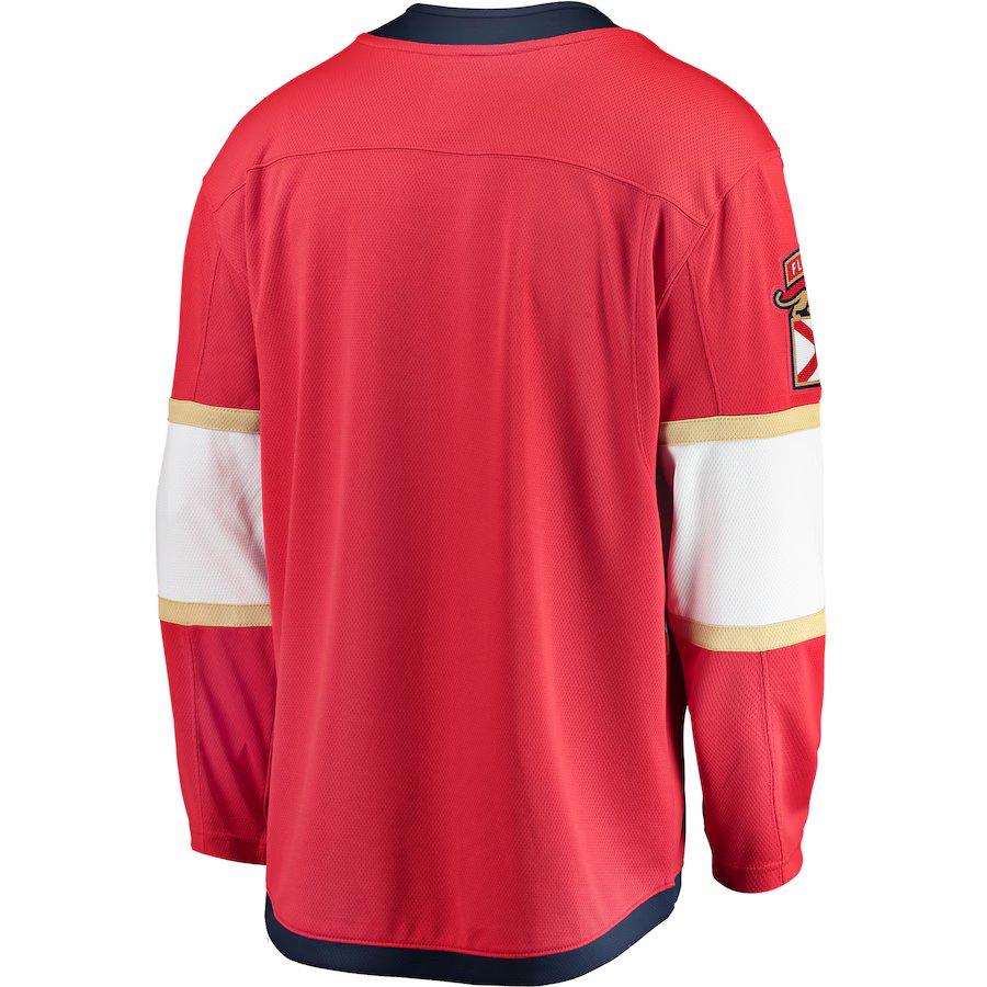 Fanatics Florida Panthers Home Breakaway Jersey - Blank