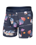 Saxx Quest Quick-Dry Mesh Boxer Brief - Sunny Adventure-Maritime