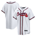 Nike Atlanta Braves White Replica Jersey - Blank