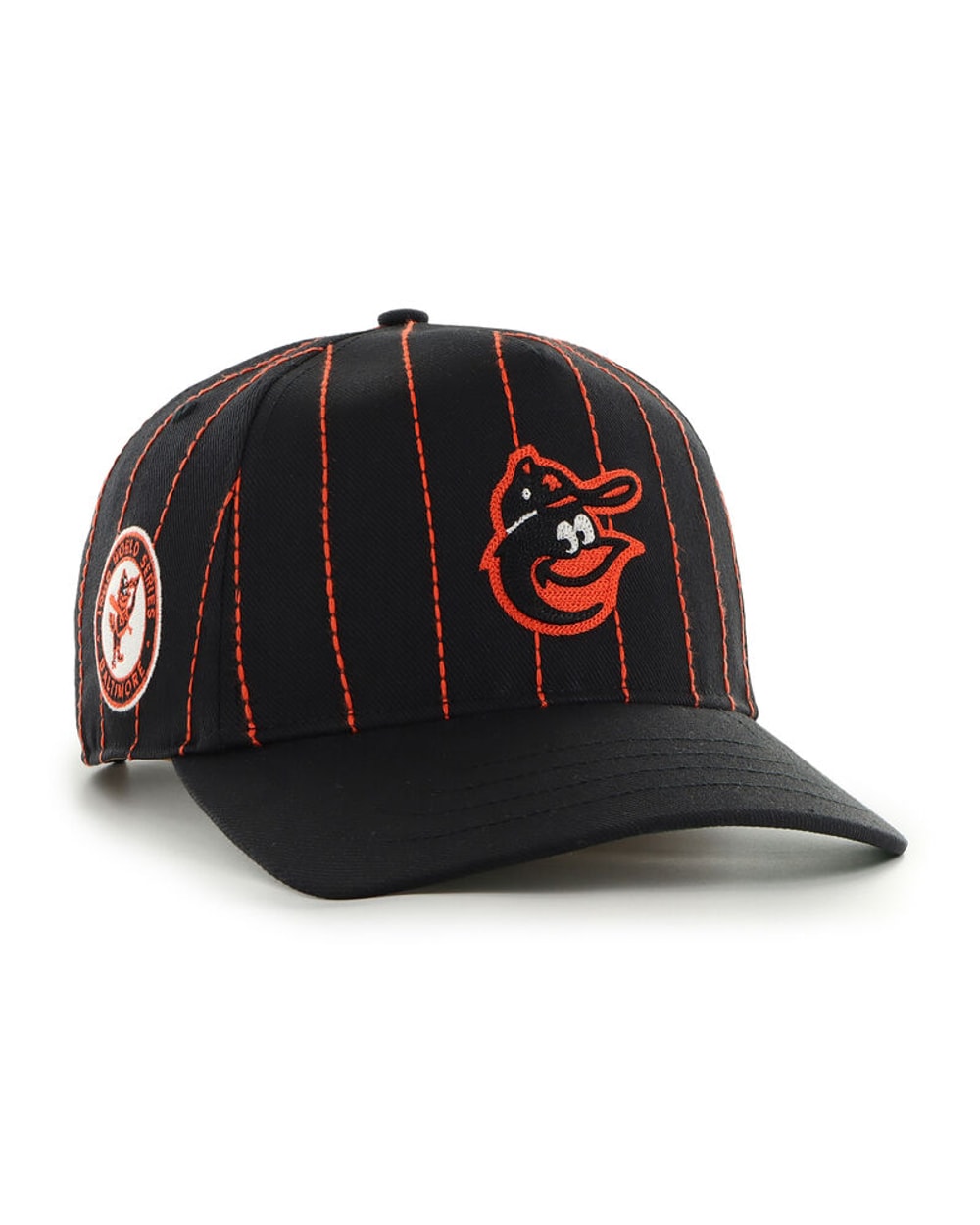 '47 Brand Baltimore Orioles Rawlings Pinstripe Hitch Hat