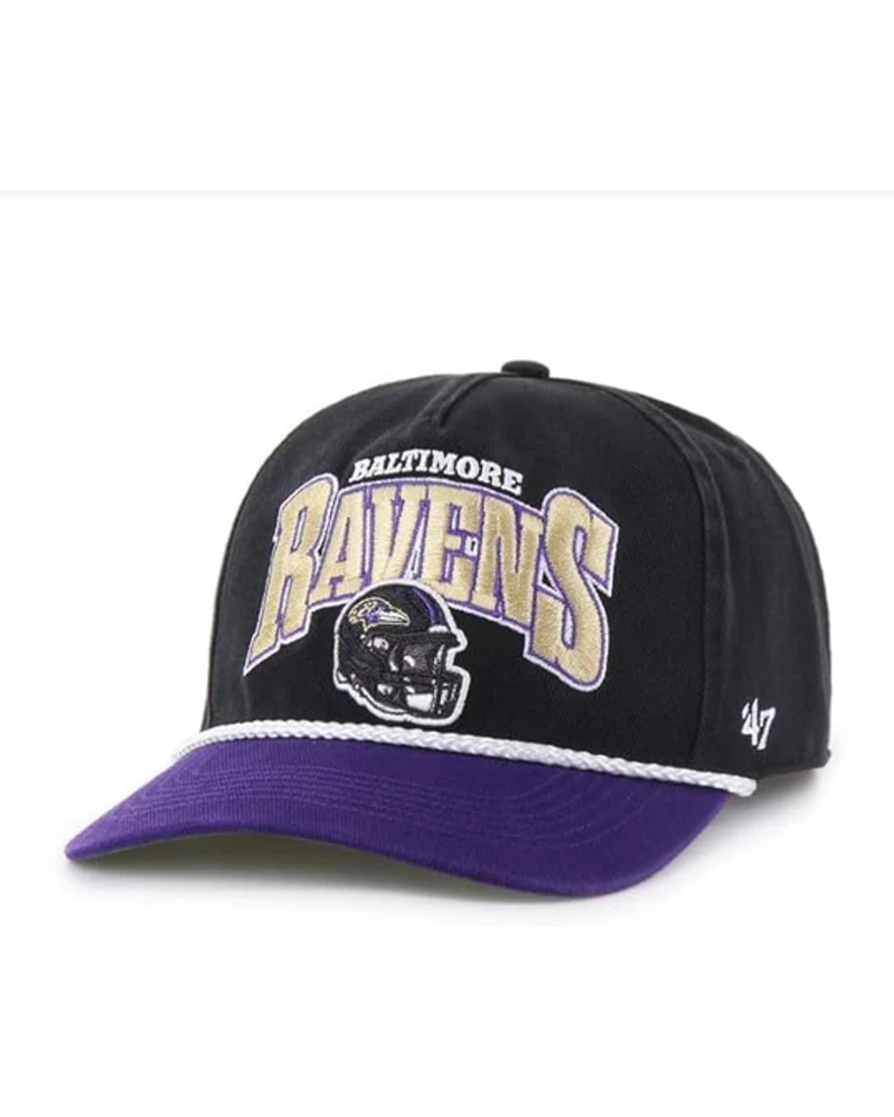 '47 Brand Baltimore Ravens Palermo Hitch Adjustable Hat